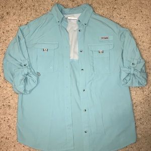 Columbia long sleeve fishing shirt